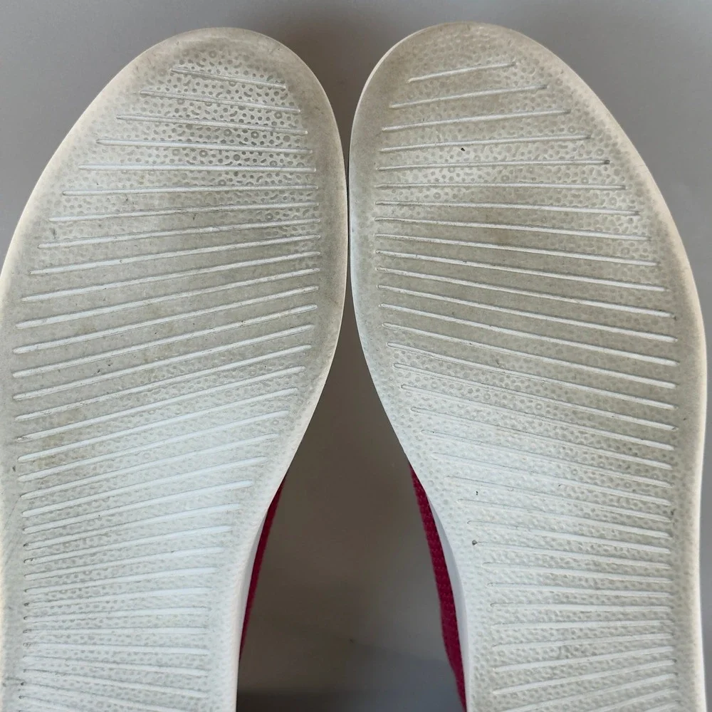 Allbirds Tree Piper Mens 13 Lux Pink White Running Shoes‎ Lace Low Train Sneaker